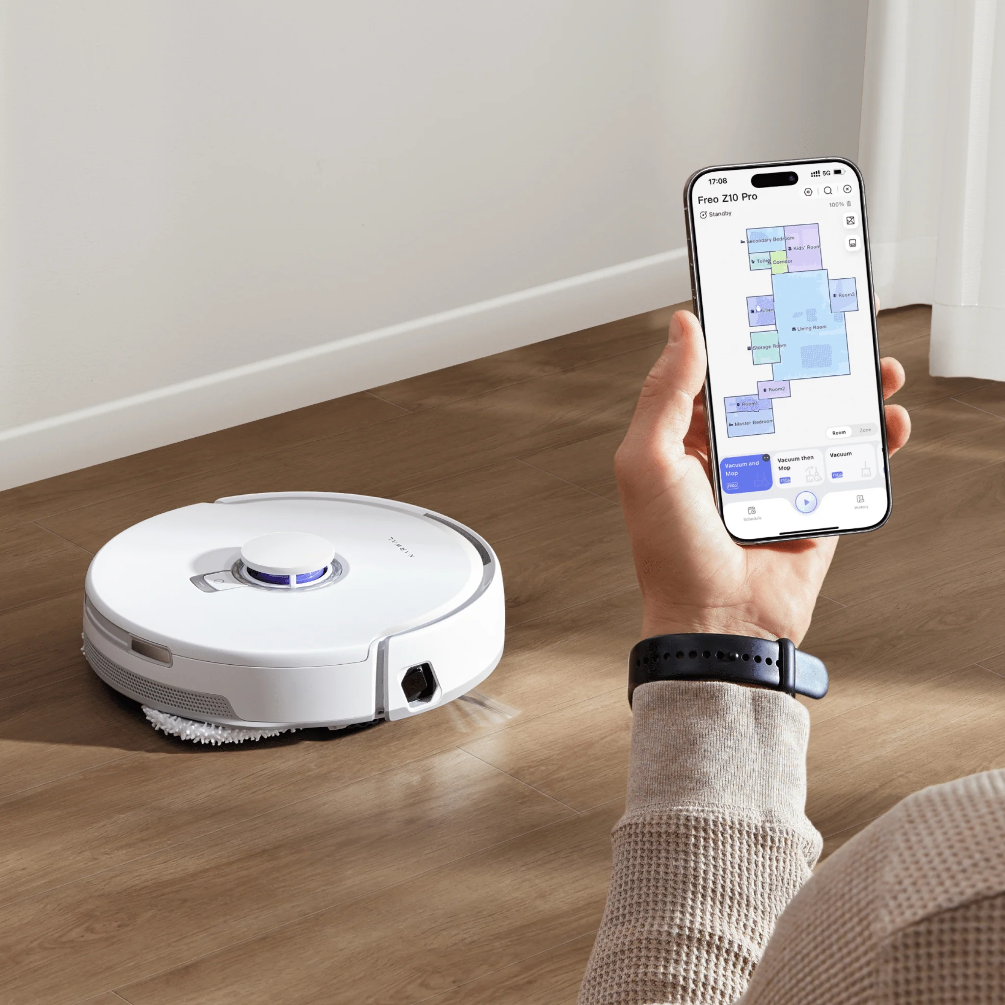 Narwal Freo Z10 Turbo Robot Vacuum & Mop - Image 9